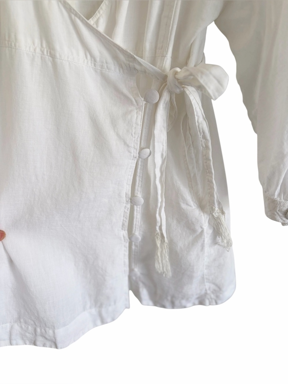 Free people Carino white linen mini dress - Picture 5 of 10